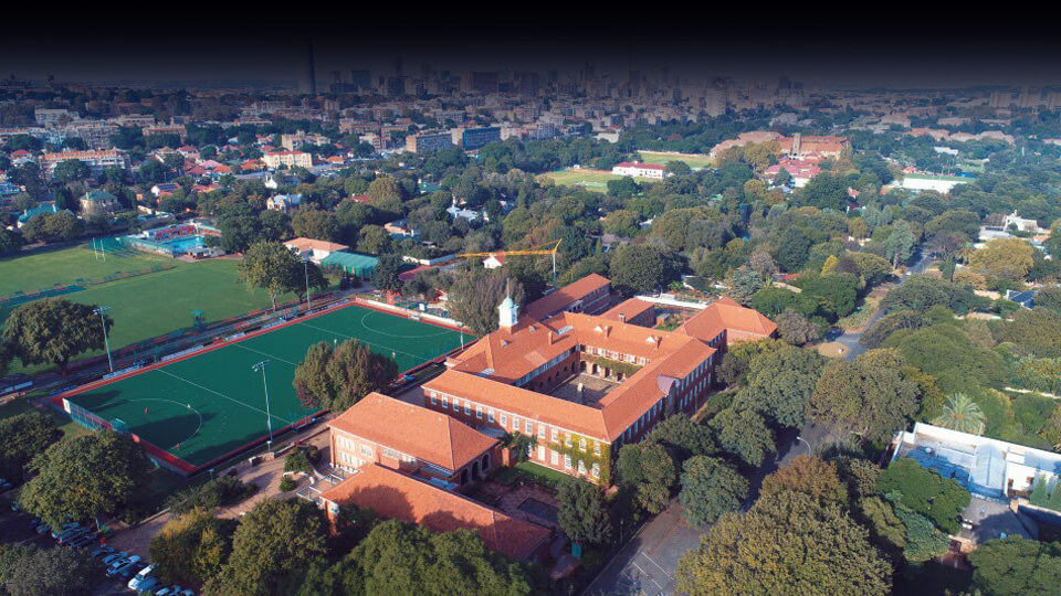 King Edward VII School aerial view